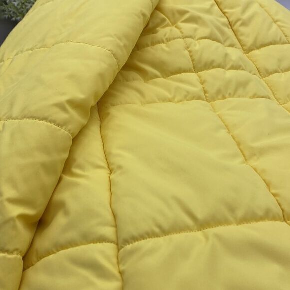 ☃️✨ Yellow Winter Puffer Coat Jacket 🪵🔥🪵✨ - Picture 9 of 11